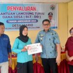 Pemerintah Desa Mario Salurkan BLT Dana Desa Di Akhir Priode Tahun 2025.
