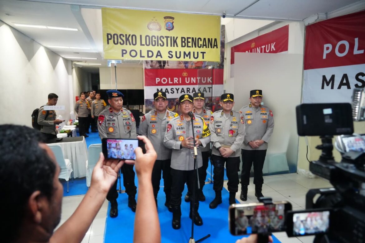 Wakapolri Dorong Percepatan Penanganan Bencana di Aceh, Sumut, dan Sumbar