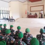 Momentum Natal dan Tahun Baru 2026, Bupati Andi Rahim Kunjungi Yonif TP 872/Andi Djemma.