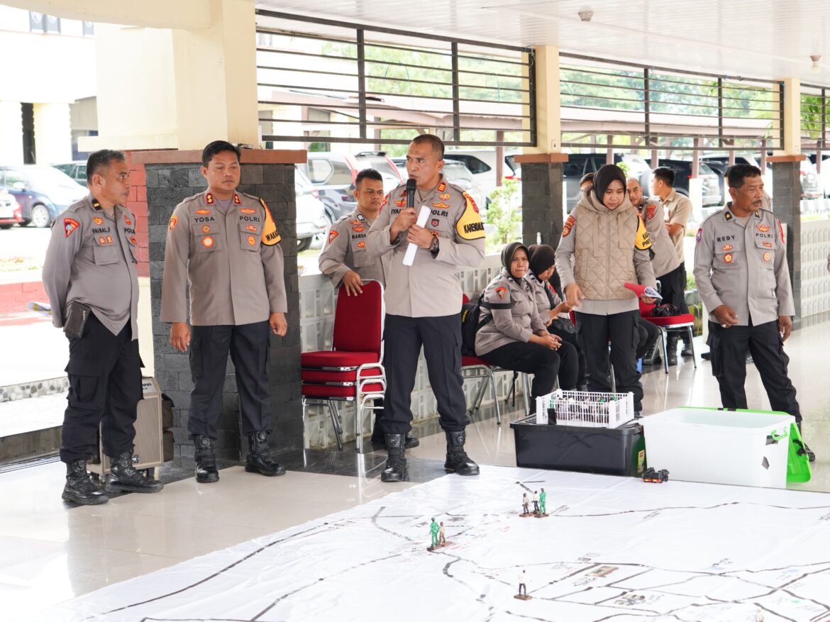 *Polda Sultra Gelar TFG Kesiapan Pengamanan Malam Tahun Baru 2026*