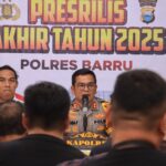 ​Rilis Akhir Tahun Polres Barru, Kriminalitas Turun 3 Persen, Penyelesaian Kasus Capai 90 Persen