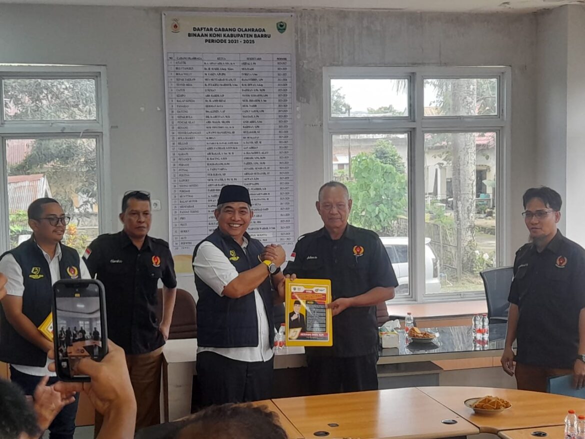 Gebrakan Herman Jaya di Bursa Ketua KONI Barru, Dari Dukungan Sapu Bersih hingga Komitmen ‘Haramkan’ Atlet Impor