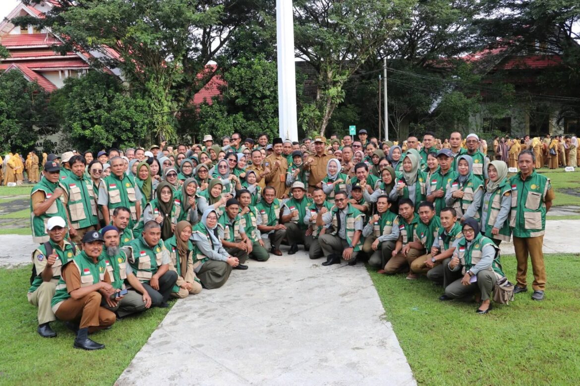 Bupati Andi Abdullah Rahim Resmi Lepas Status Penyuluh Pertanian Luwu Utara ke Pusat
