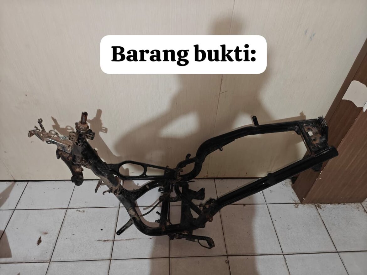 *Buser 77 Polresta Kendari Tangkap Pelaku Pencurian Motor Milik Seorang ASN*