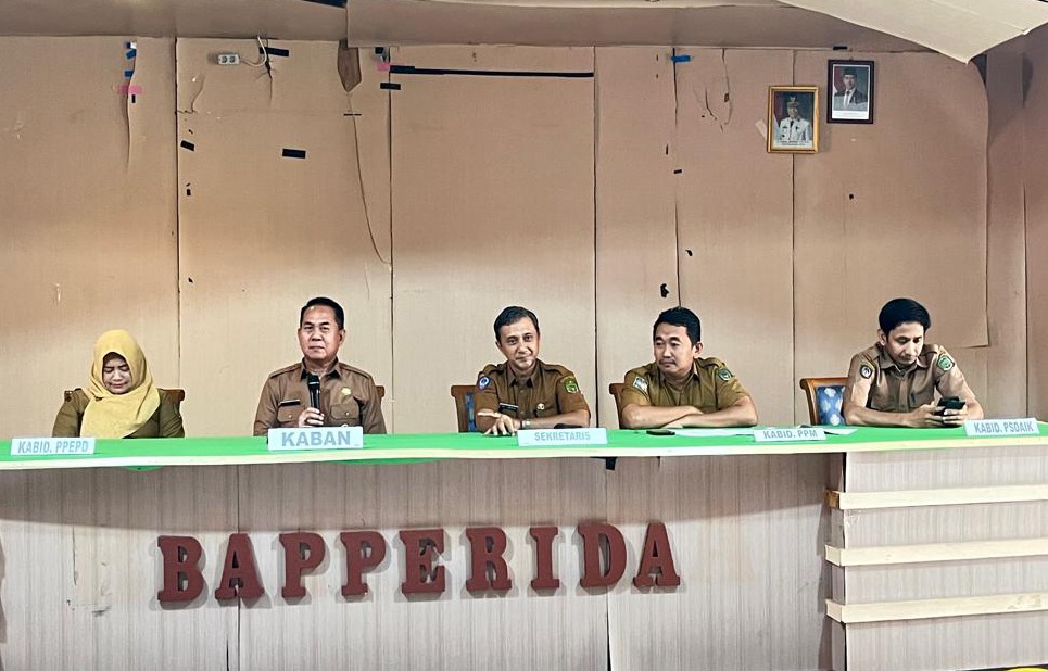 Rapat Awal Tahun Bapperida: Memaksimalkan Bapperida sebagai Pusat Solusi Perencanaan Pembangunan Daerah.