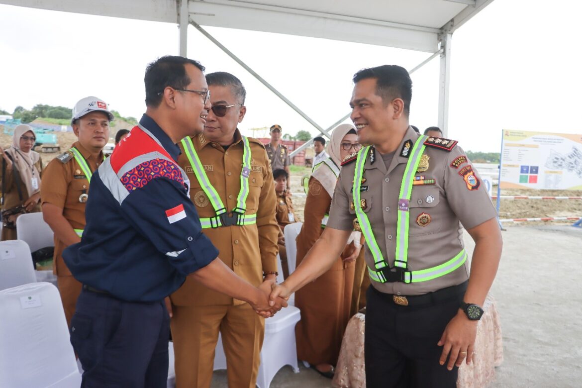 Kapolres Barru Hadiri Ground Breaking Sekolah Rakyat, Polri Siap Kawal Program Prioritas Presiden