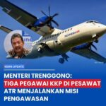 Menteri Kelautan dan Perikanan (KKP) Sakti Wahyu Trenggono Mengonfirmasi Bahwa Terdapat Tiga Pegawai KKP Yang Berada Pesawat ATR 42-500