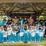 Tanamkan Keselamatan Berlalu Lintas Sejak Dini, Ditlantas Polda Sultra Gelar Polisi Sahabat Anak di Taman Lalu Lintas