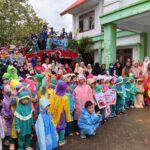 ​Edukasi Sejak Dini, Ratusan Murid TK Islam Wahdah Islamiyah Sambangi Kantor Satpol-PP Damkar dan Penyelamatan Kab.Barru