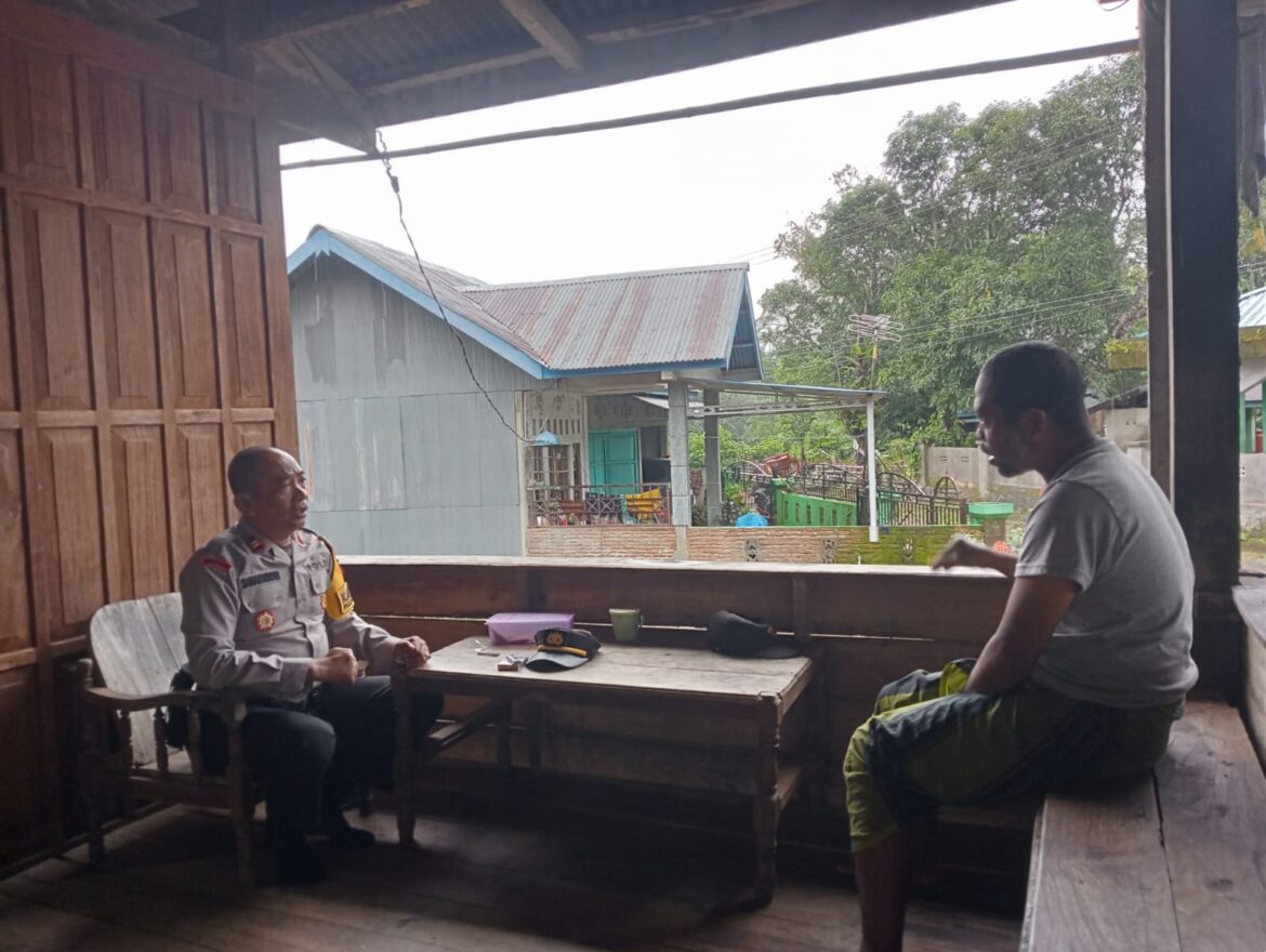 ​Perkuat Sinergi Harkamtibmas, Kapolsek Pujananting Gelar Silaturahmi dengan Kepala Dusun Pungranga