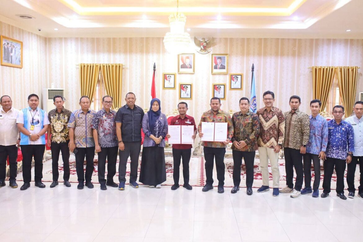 Nilai Investasi Capai 200 Miliar, Bupati Bone Teken MoU SPAM Air Bersih