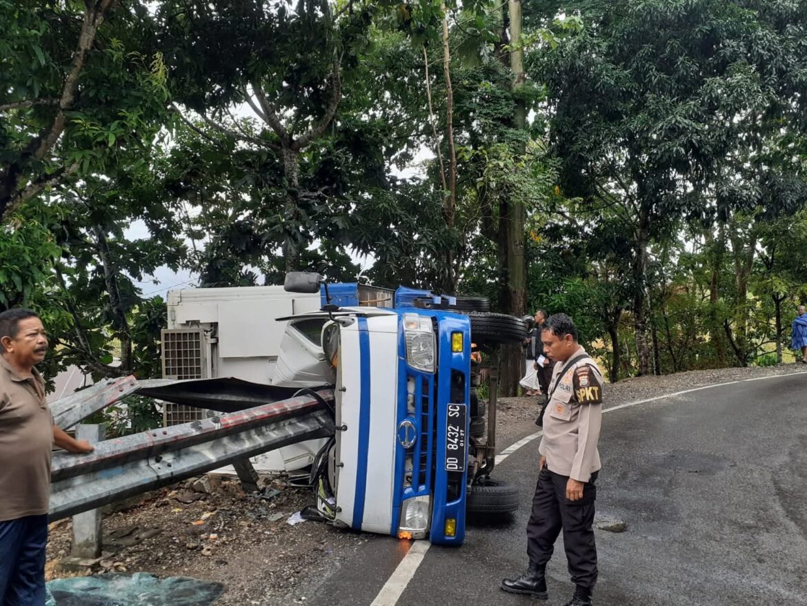 Personel Polsek Ulaweng Bergerak Cepat Mendatangi Tempat Kejadian Perkara (TKP)