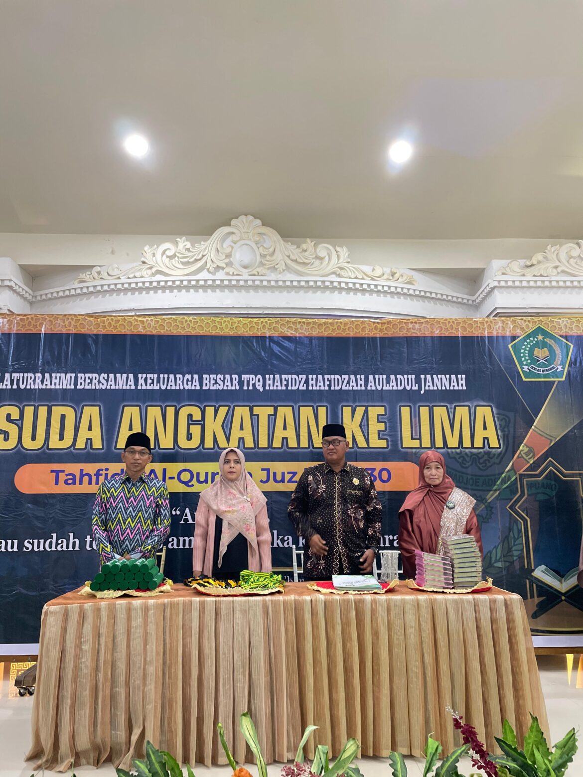 18 Santri Diwisuda, Wakil Ketua DPRD Wajo Apresiasi TPQ Hafidz Hafidzah