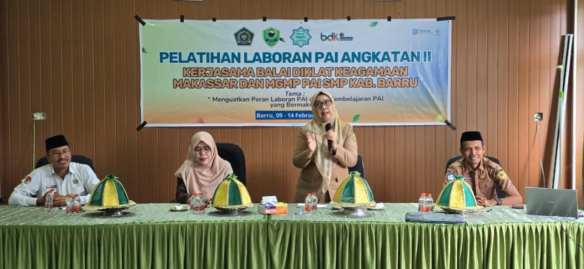 Sinergi MGMP PAI dan BDK Makassar, Menjadikan Laboratorium Jantung Inovasi Pendidikan di Barru