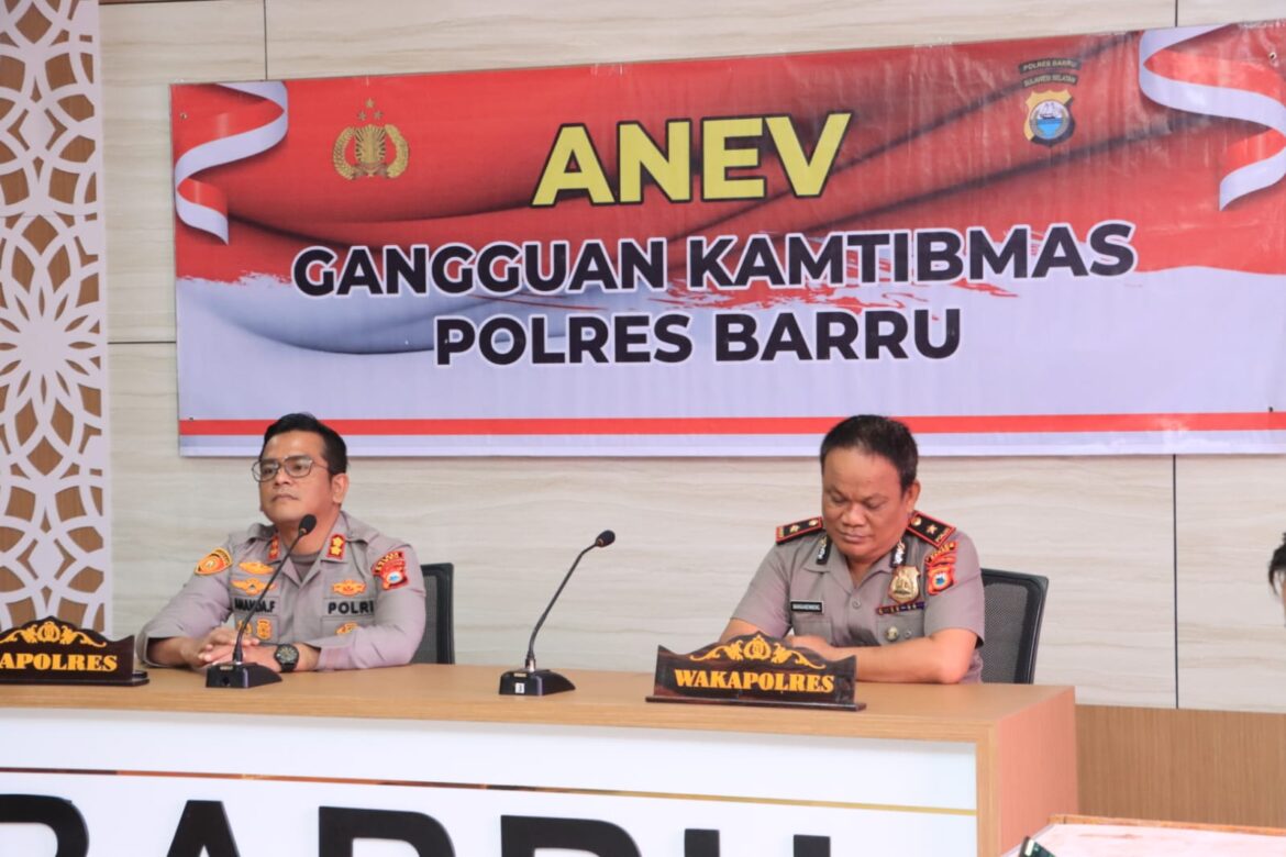 ​Wujudkan Ketahanan Pangan, Polres Barru Bangun Sinergi Lintas Sektoral dan Dampingi Petani