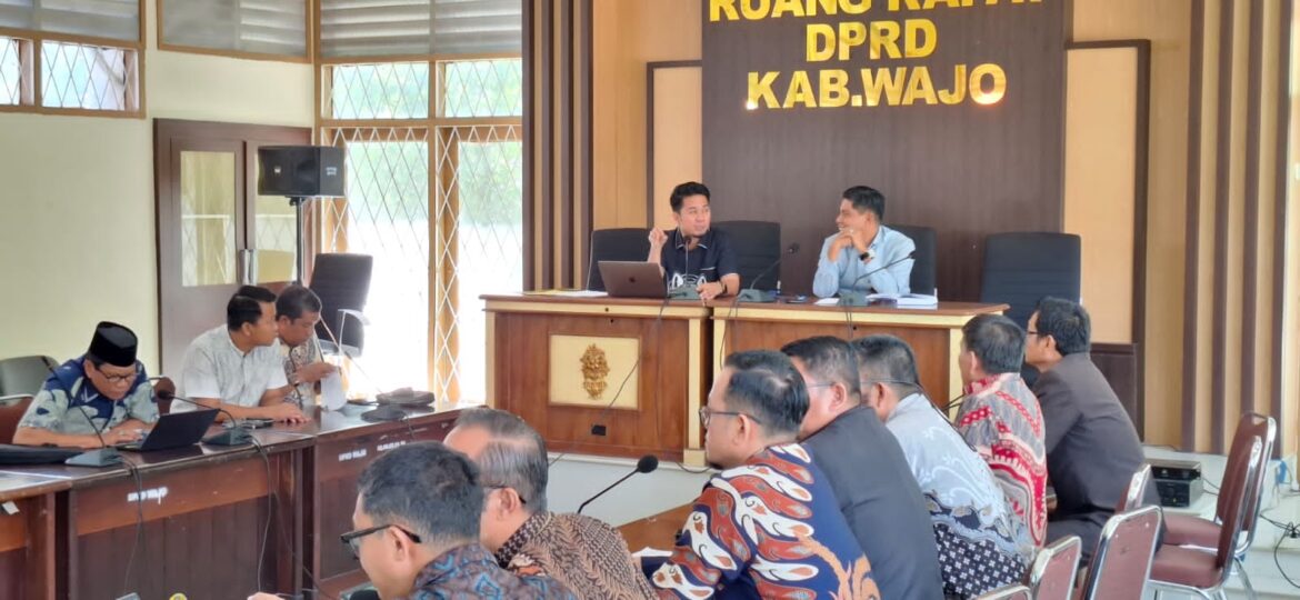 Bapemperda DPRD Wajo Kebut Finalisasi RAD KLA, Targetkan Dokumen Rampung Tepat Waktu