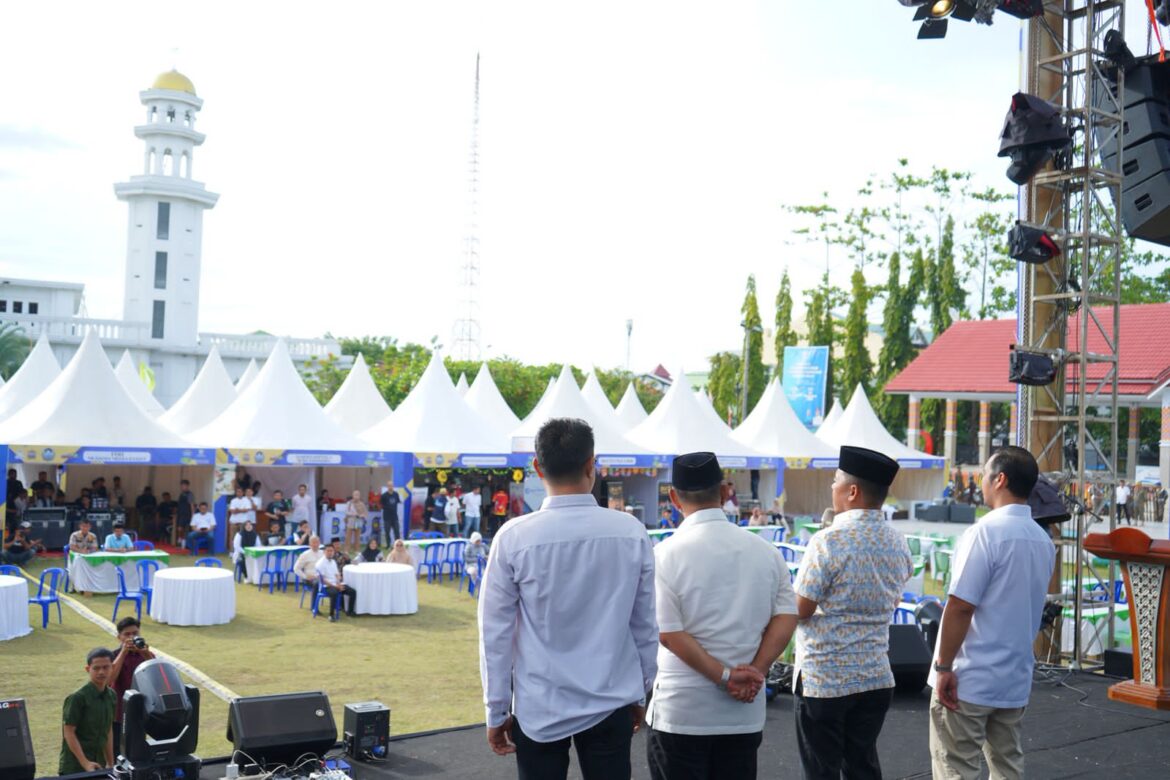 Bupati WajoBuka Wajo Ramadhan Expo 2026 di Lapangan Merdeka Sengkang