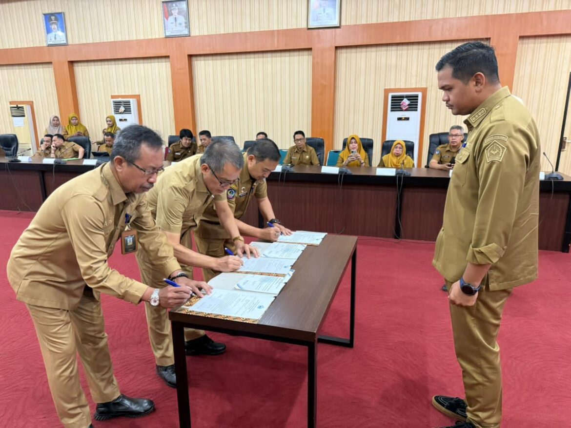 *Bupati Bantaeng Pimpin Penandatanganan Pakta Integritas dan Perjanjian Kinerja Perangkat Daerah 2026