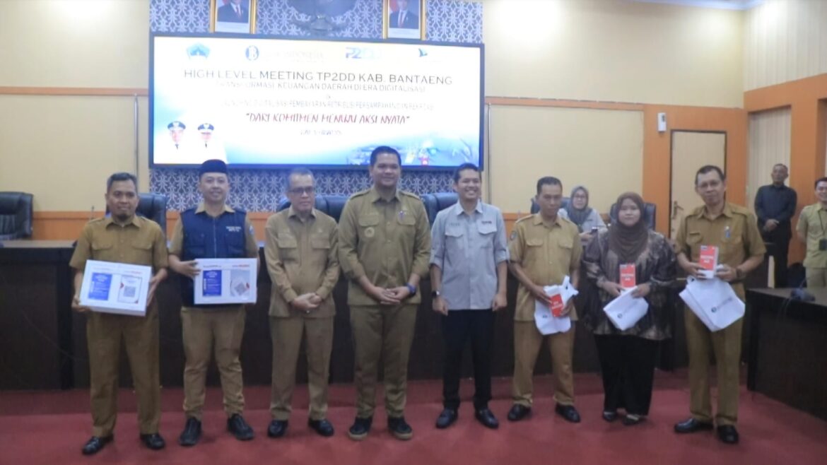 Pemkab Bantaeng Perkuat Digitalisasi, Bupati Bantaeng Pimpin HLM TP2DD 2026