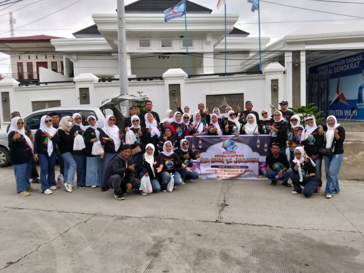 PBSM Wilayah Wajo Gelar “Indahnya Berbagi” dan Buka Puasa Bersama di Jalur Dua Sengkang