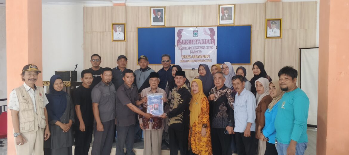 Pilkades Siawung, Sudirman Jadi Calon Terkuat, Berkas Lengkap dan Didukung Rekam Jejak Megah