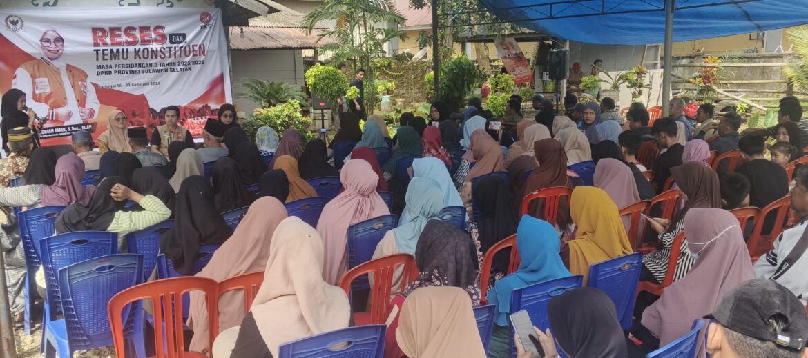 ​Reses di Barru, Nur Hasbiah Main Tegaskan Komitmen Jadi Jembatan Aspirasi ke Provinsi