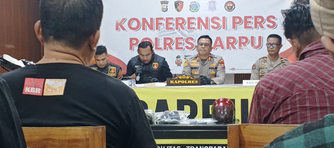 Satreskrim Polres Barru Bekuk Pencuri Spesialis Rumah Kosong, Kerugian Korban Capai Rp500 Juta