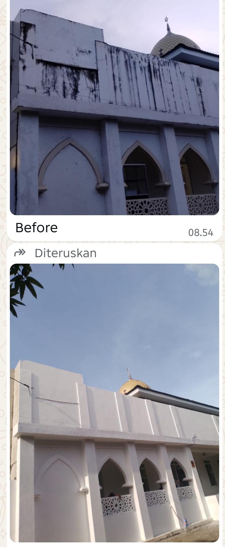 ​Wajah Baru Masjid Jami Annur Lampoko, Dari Pengecatan Hingga Fasilitas AC Jelang Bulan Suci Ramadhan 1447 H 2026 M