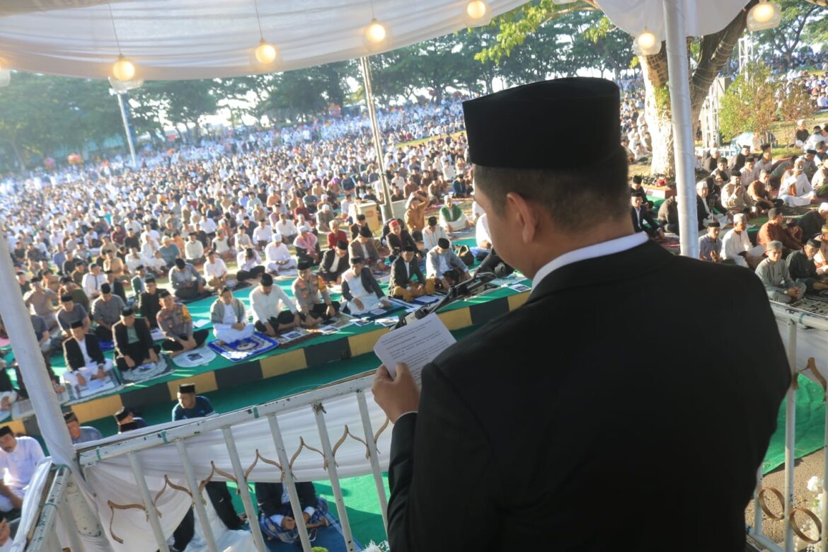 Rayakan Idul Fitri Bersama Masyarakat, Bupati Bantaeng Sampaikan Capaian dan Harapan untuk Daerah