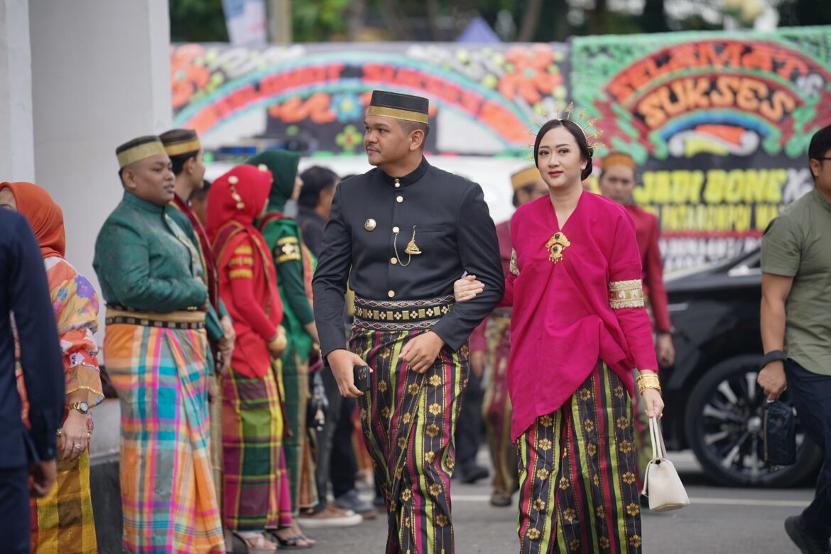 Hadiri Hari Jadi Bone ke 696, Bupati Bantaeng Doakan Semakin Maju dan Berkarakter