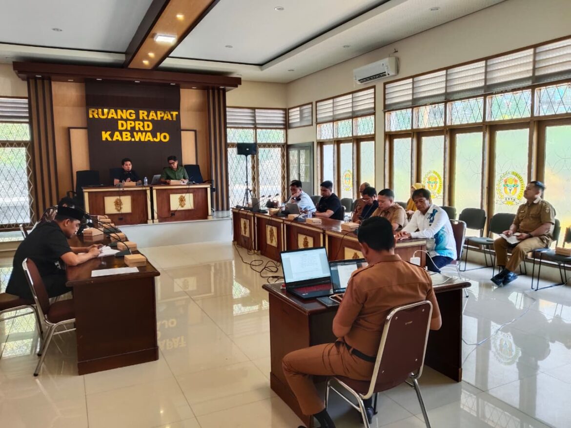 Bapemperda DPRD Wajo Rekomendasikan Penyempurnaan Kajian Perubahan BUMD Wajo Energi Jaya