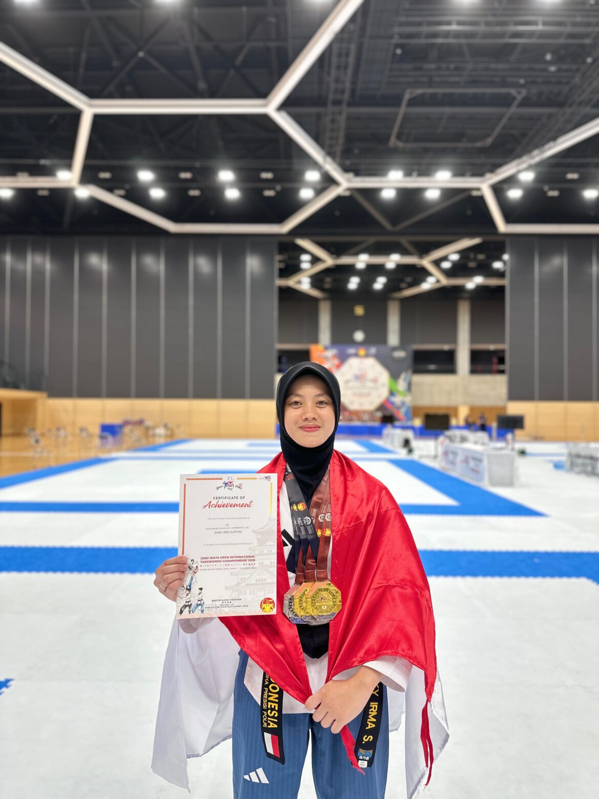 Sabet Tiga Medali di Jepang, Personel Ditresnarkoba Polda Sultra Harumkan Nama Polri di Kancah Internasional