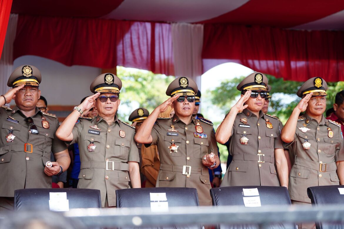 Bupati Wajo Hadiri HUT Satpol PP, Wajo Tunjukkan Kekuatan Aparat Daerah