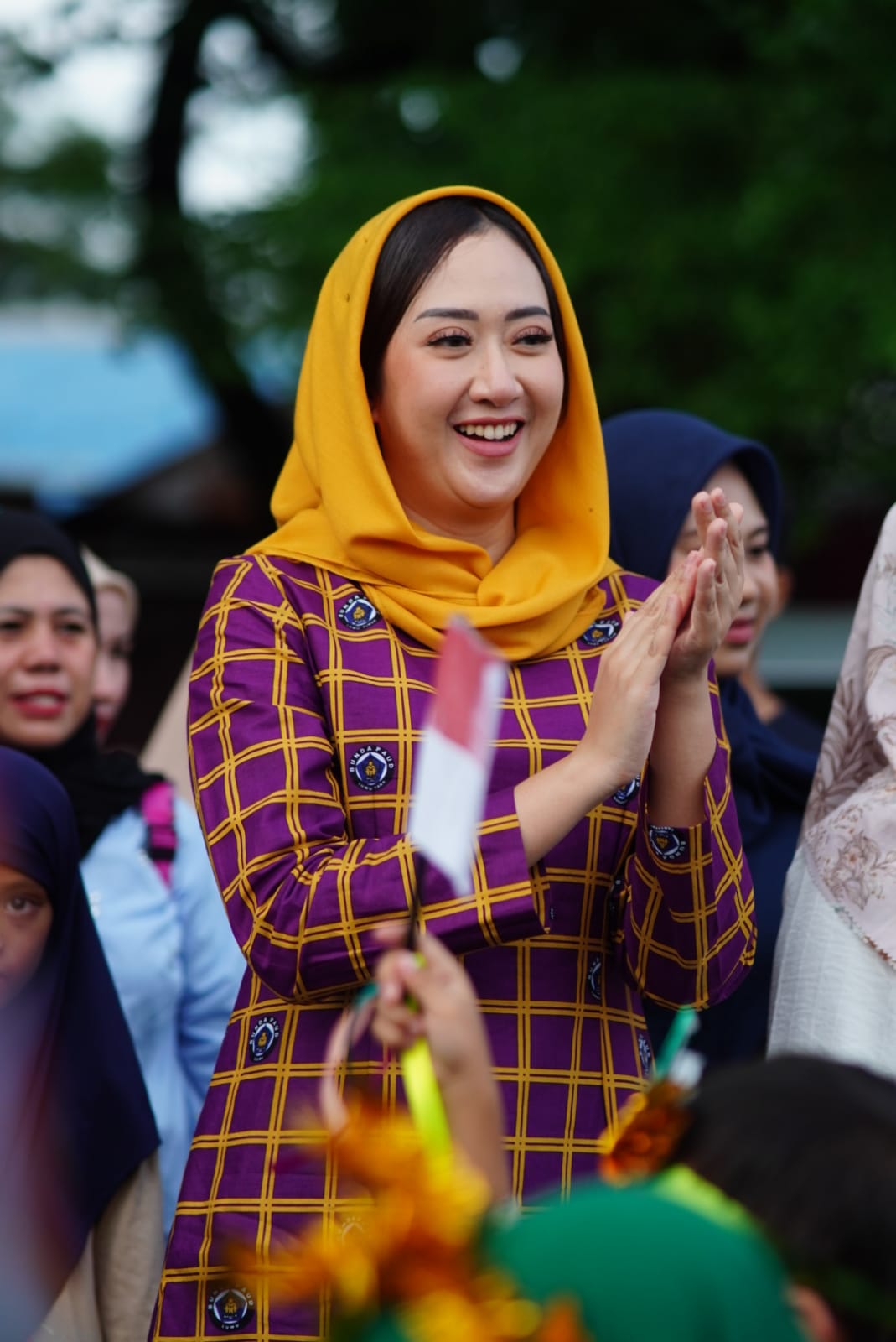 Bunda PAUD Bantaeng Lepas Ratusan Peserta Karnaval Hardiknas 2026