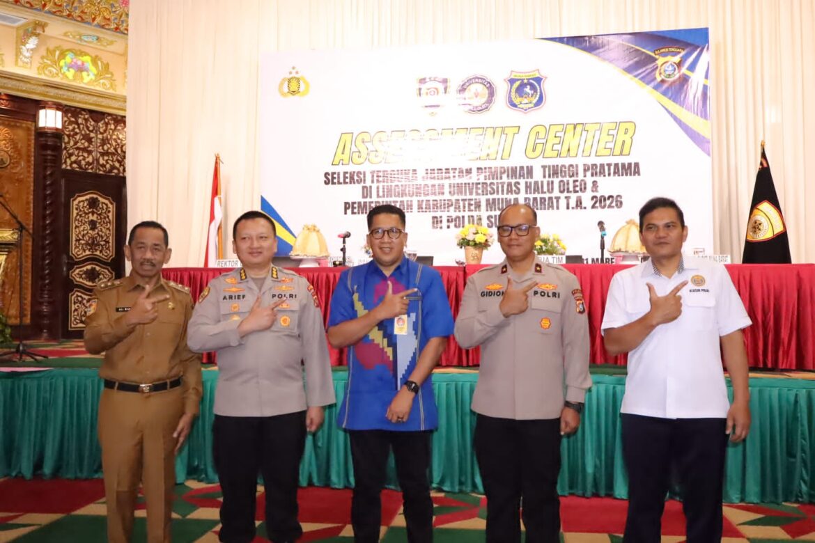 Polda Sultra dan Universitas Halu Oleo Jalin Kerja Sama Assessment Center Polri