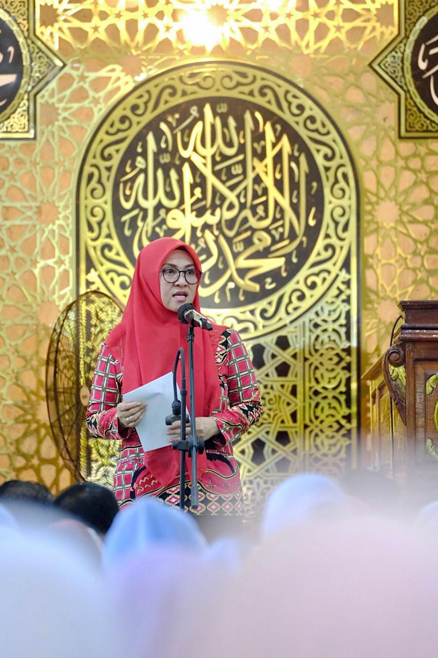 Halal Bihalal di Bajeng, Bupati Husniah Ajak Masyarakat Sukseskan Program Gowa Bersama