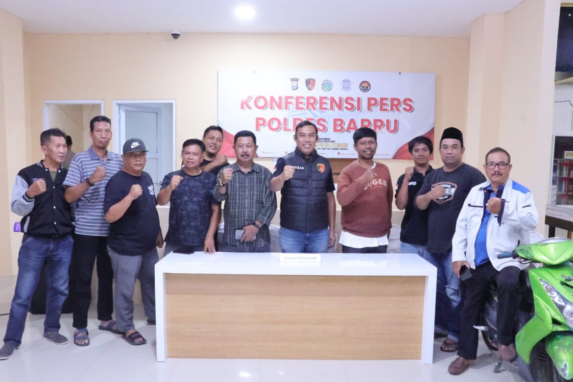 ​Polres Barru Ringkus Pelaku Curat Motor Masjid Agung Setelah Buron 2 Tahun