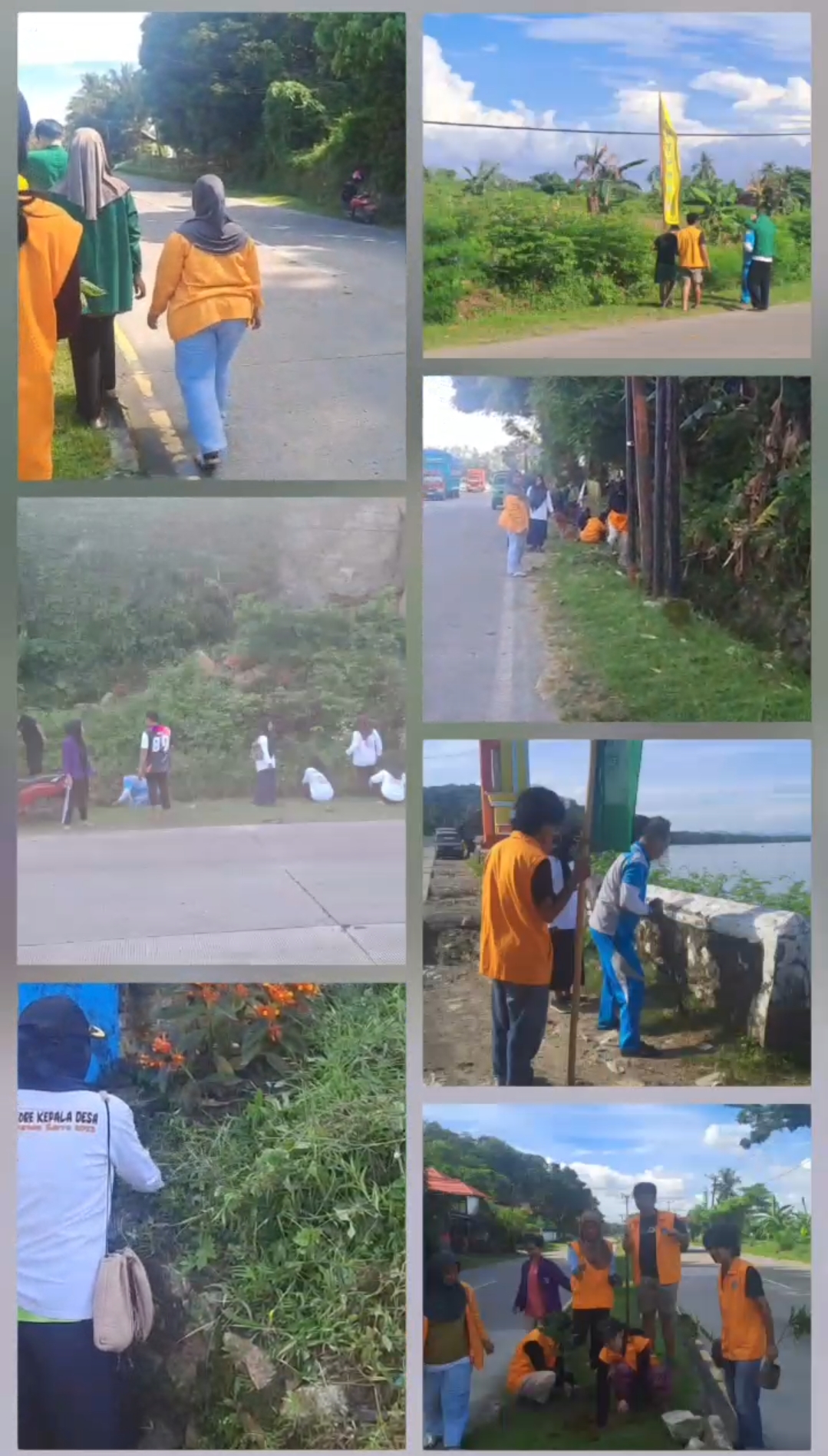 ​Sinergi Pemdes Lasitae dan Mahasiswa KKN 3 Kampus Percantik Dusun Butung Melalui ‘Rabu Bersih’