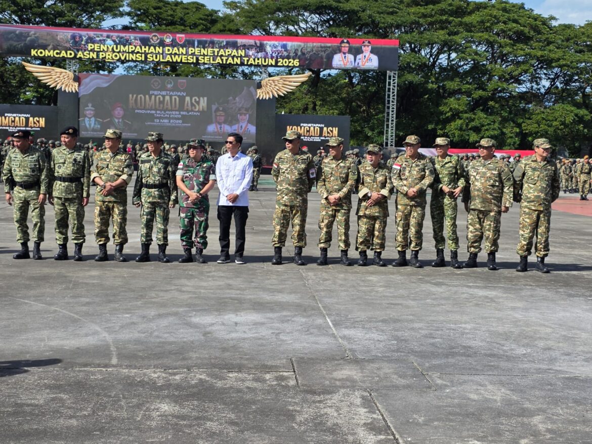 Wabup Bantaeng Hadiri Pembentukan KOMCAD Unsur ASN Prov. Sulsel