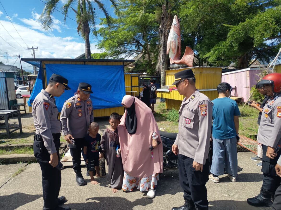 Polsek Barru Temukan Dua Anak Hilang, AKP Rudi Imbau Orang Tua Tingkatkan Pengawasan