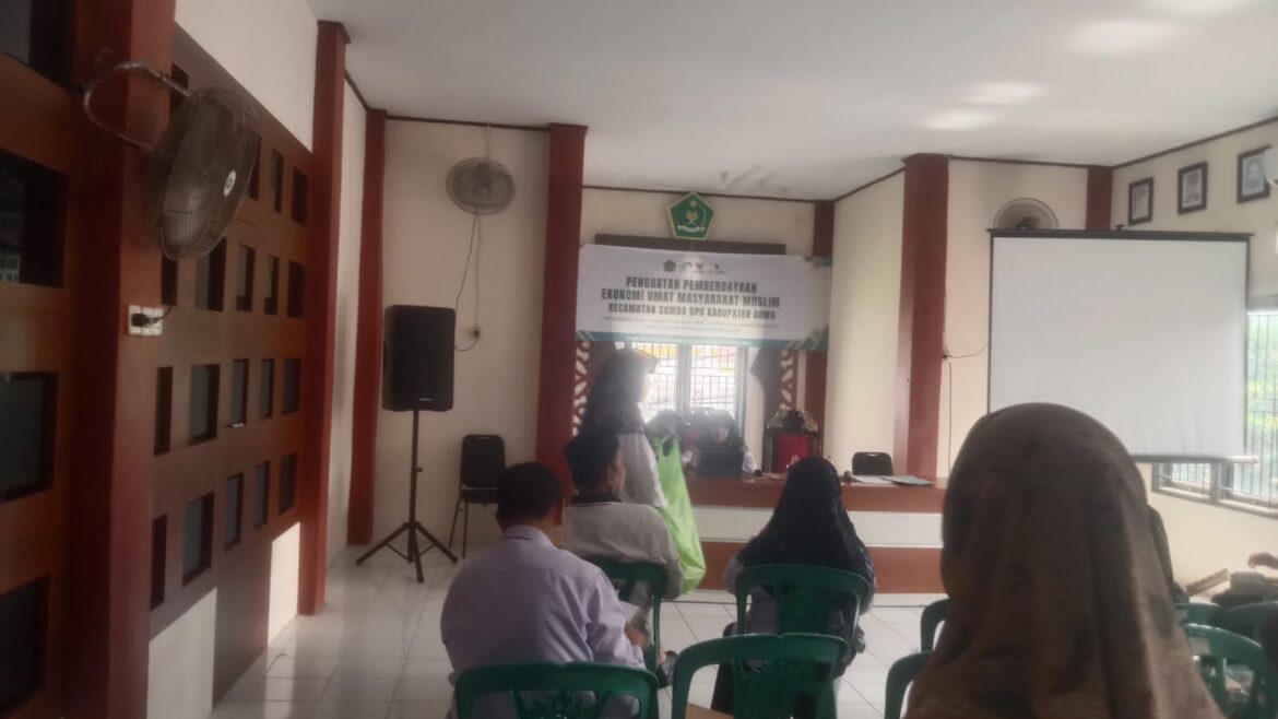 Tingkatkan Kualitas Layanan, Kemenag Gowa Gelar Penguatan Kompetensi Penghulu di KUA Somba Opu