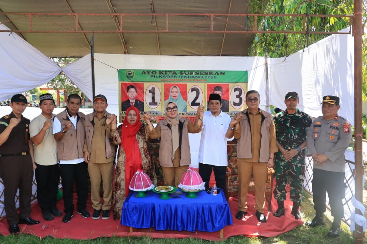 Forkopimda Barru Tinjau TPS Pilkades 2026, Polres Barru Pastikan Situasi Aman dan Kondusif