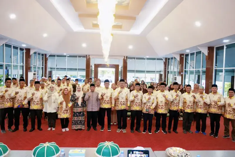 Wakil Bupati Barru Lepas 120 Kafilah MTQ ke-34 Menuju Kabupaten Maros
