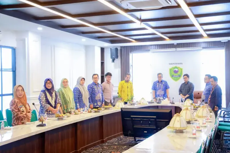 Penanda Dimulainya Pemeriksaan LKPD 2025, Wabup Barru Hadiri Entry Meeting BPK RI