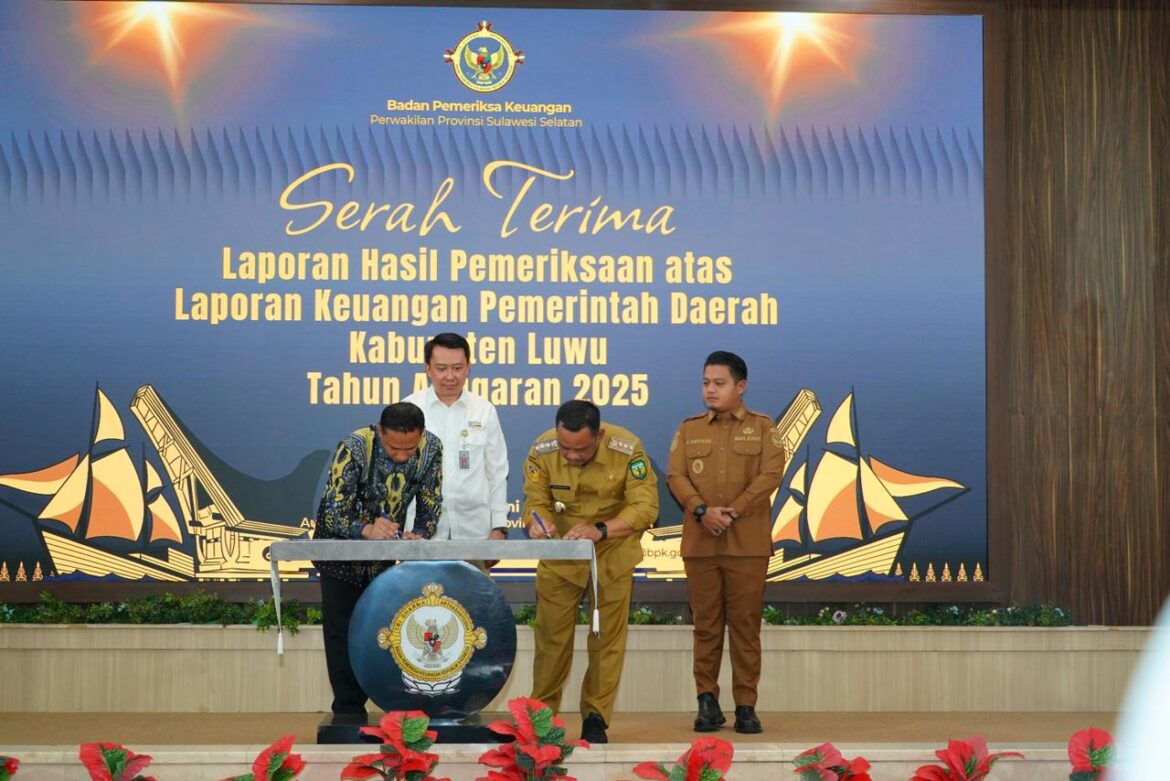 Sebelas Tahun Berturut-Turut, Pemkab Luwu Berhasil Pertahankan Opini WTP dari BPK RI