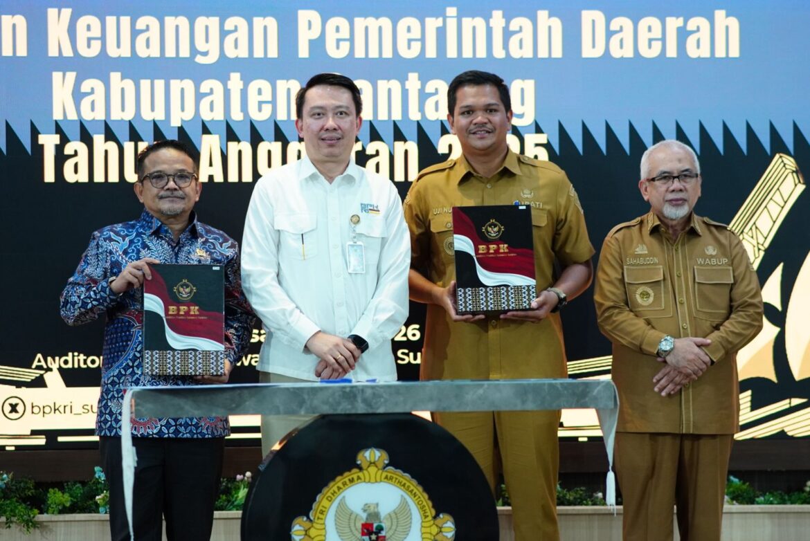 Untuk ke-11 Kalinya, Pemkab Bantaeng Raih Opini Wajar Tanpa Pengecualian