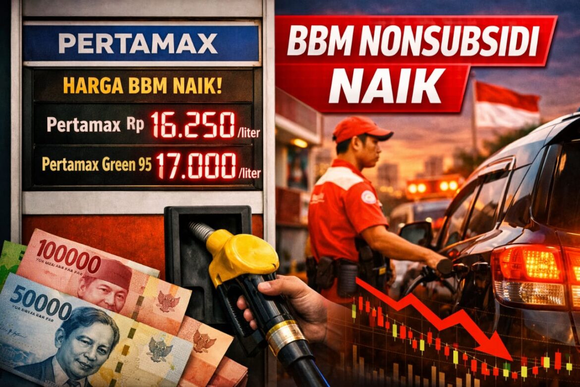 *Saat BBM Nonsubsidi Naik di Tengah Rupiah Melemah*