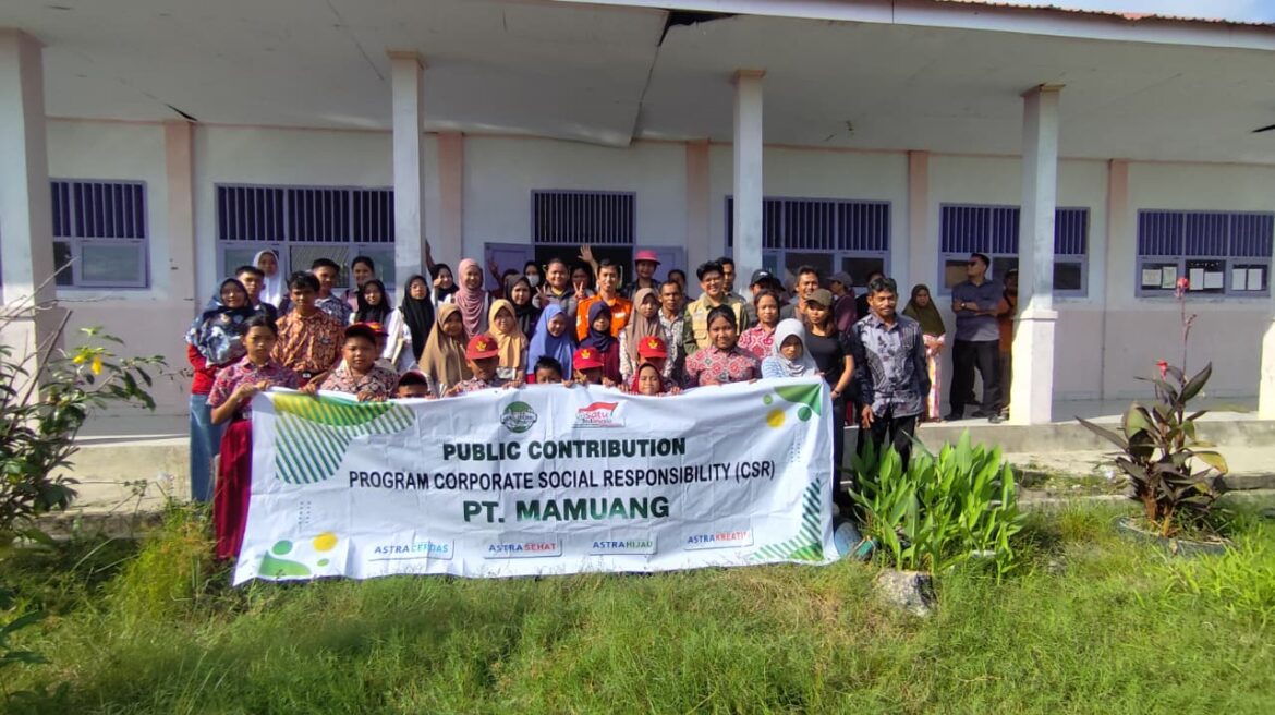 Melalui Program CSR PT Mamuang Salurkan Insentif Guru Honorer di Pasangkayu