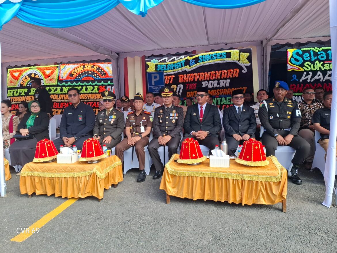 Bupati Bantaeng dan Forkopimda Hadiri Hari Bhayangkara ke-80, Perkuat Sinergi untuk Masyarakat