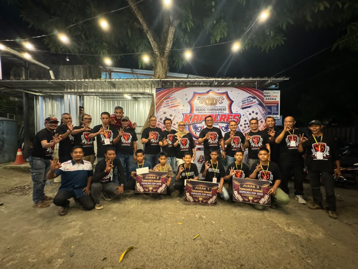 Meriahkan Hari Bhayangkara Ke-80, Turnamen Domino ORADO Kapolres Cup Sukses Digelar, Perkuat Kebersamaan dan Sinergitas